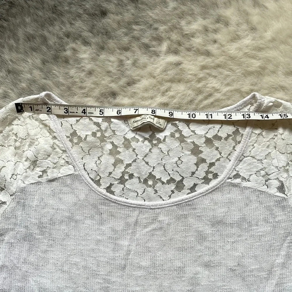 🔥4/$20 Abercrombie & Fitch Lace  Top - Picture 9 of 15